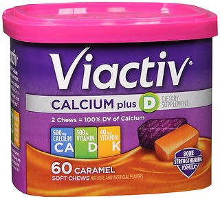 VIACTIV CALC, TAB CHEW CARAMEL(60/BT)