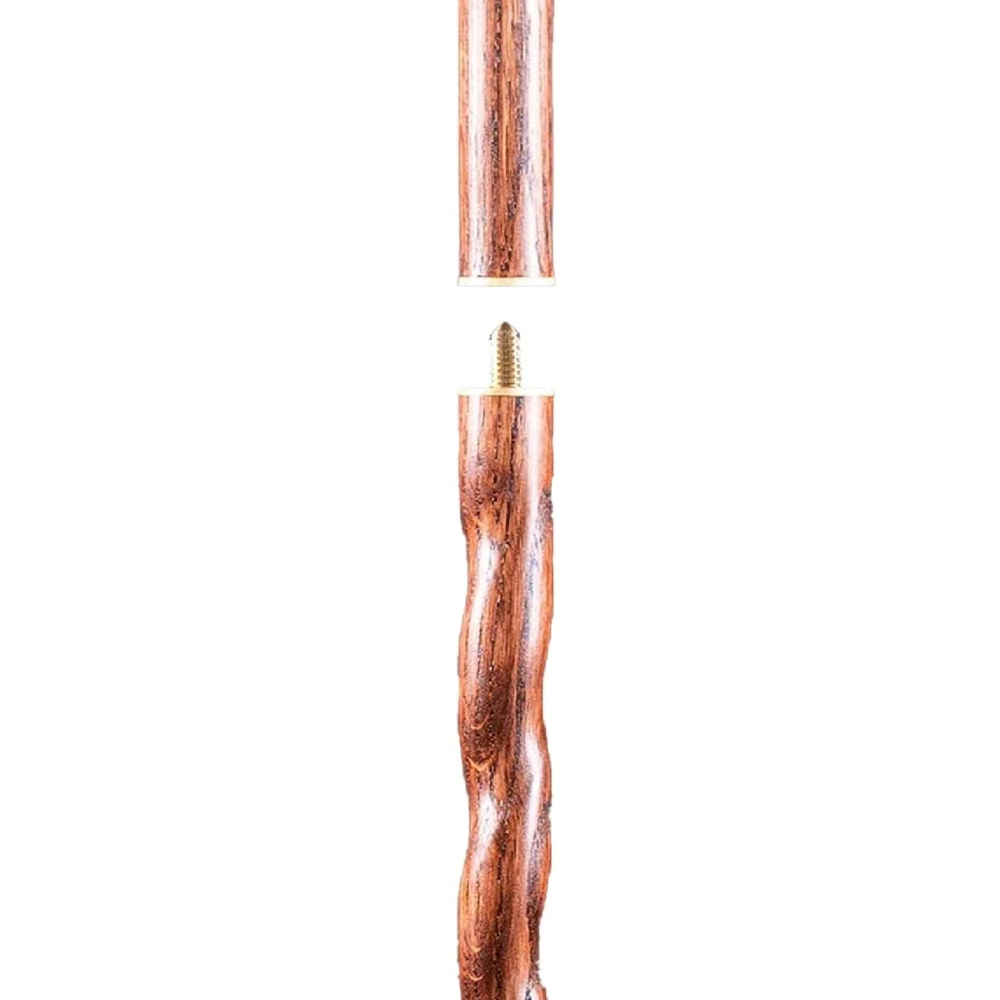 STICK, TRAVELER'S WOOD BRAZOS 55 TWISTED OAK BRN 55"