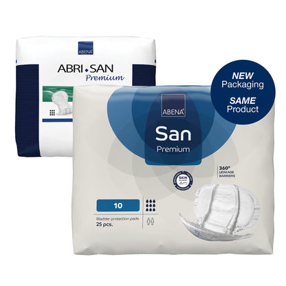 LINER, INCONT ABENA SANI PERM 10 (25/PK 4PK/CS)