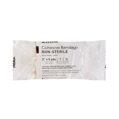 BANDAGE, COHESIVE N/S COLORPK 3" (24PK/CS)