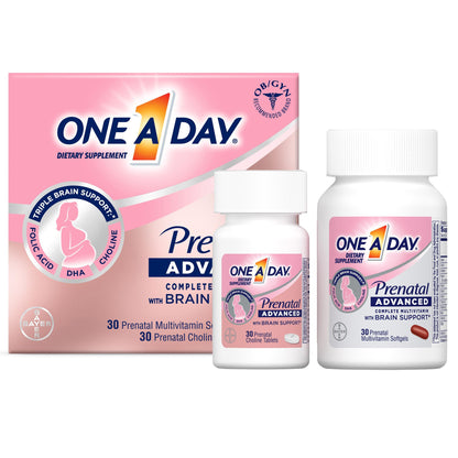 ONE-A-DAY, SGEL PRENATAL ADV MULTIVITAMIN (60/BT)