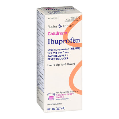 IBUPROFEN, SUSPN ORAL FT CHLD BERRY 8OZ
