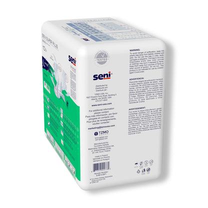 BRIEF, INCONT SENI SUPER PLUS REG 40"-50" (10/PK 4PK/CS)