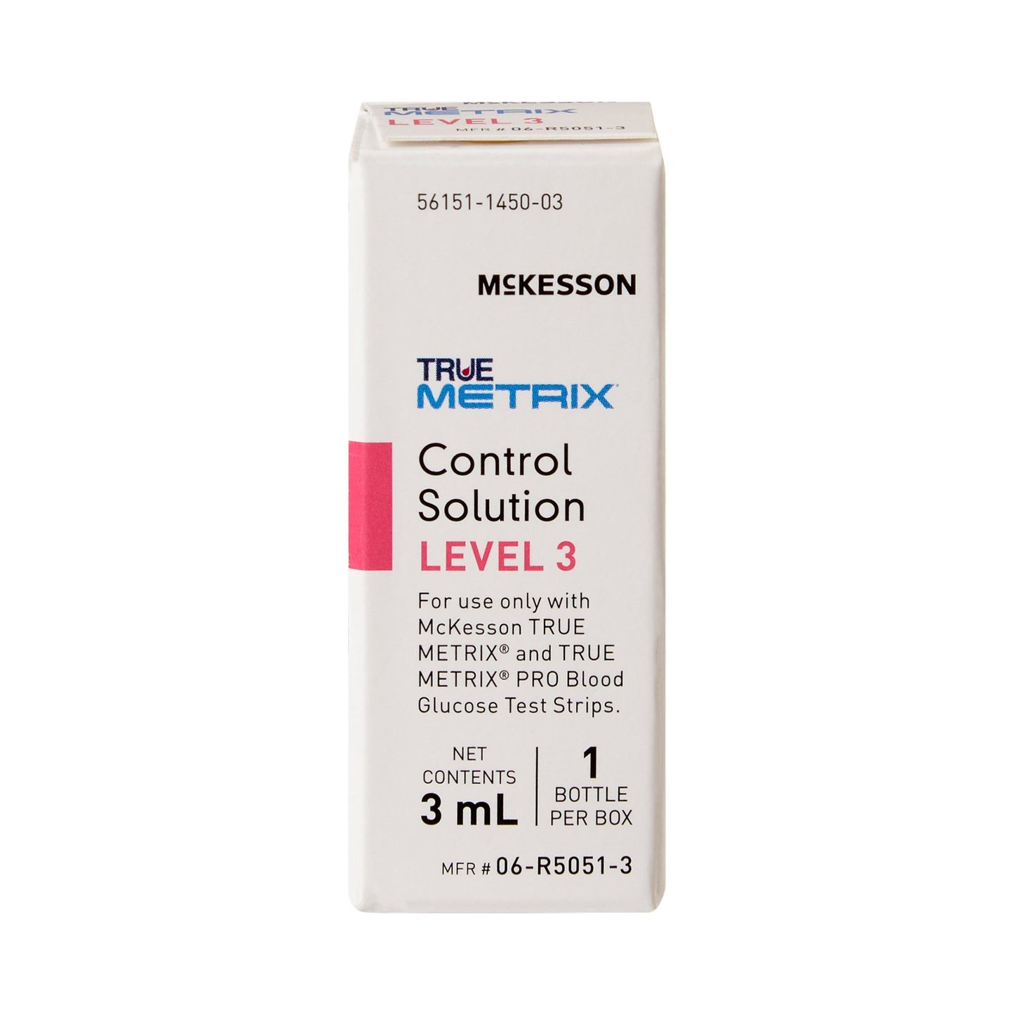 CONTROL, BLD GLUCOSE LEVEL 3 TRUE METRIX (1/BX 24BX/CS)