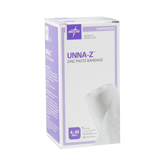 BANDAGE, UNNA BOOT Z W/O CALAMINE 4X10YDS (12/CS)