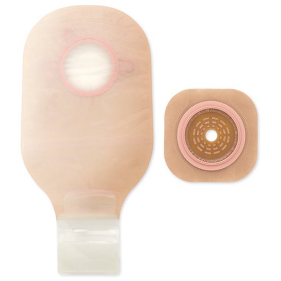 OSTOMY KIT, DRAIN 2PC CUT-TO-FIT N/S 2 1/4" (5/BX)