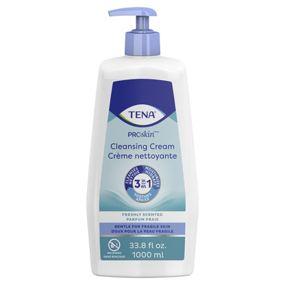CREAM, CLEANSING SKIN TENA SCNTD PMP BT 33.8FL OZ SCAPER