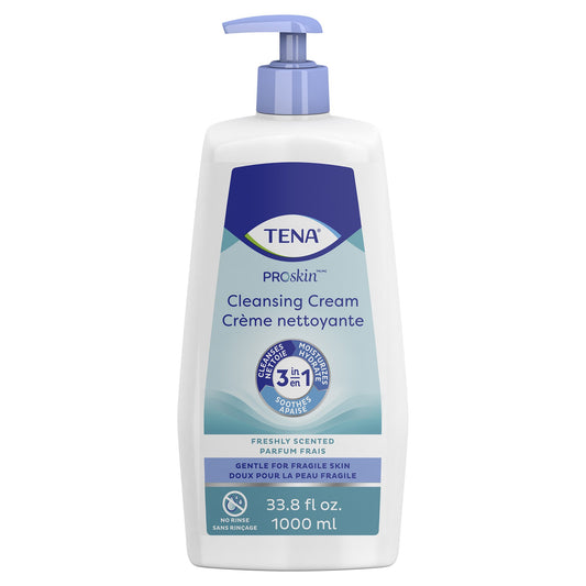 CREAM, CLEANSING SKIN TENA SCNTD PMP BT 33.8FL OZ SCAPER