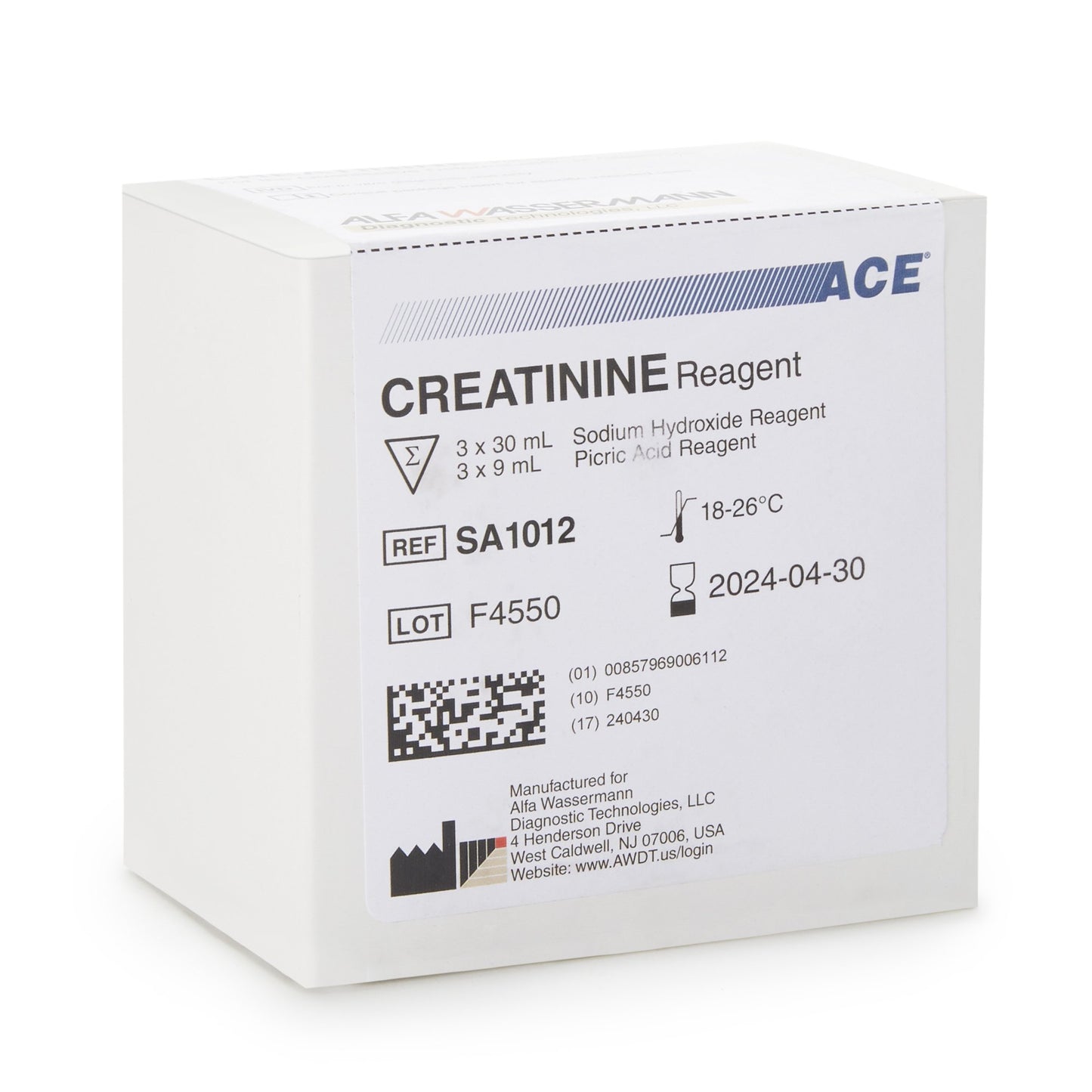 REAGENT, CREATININE (560/KT)