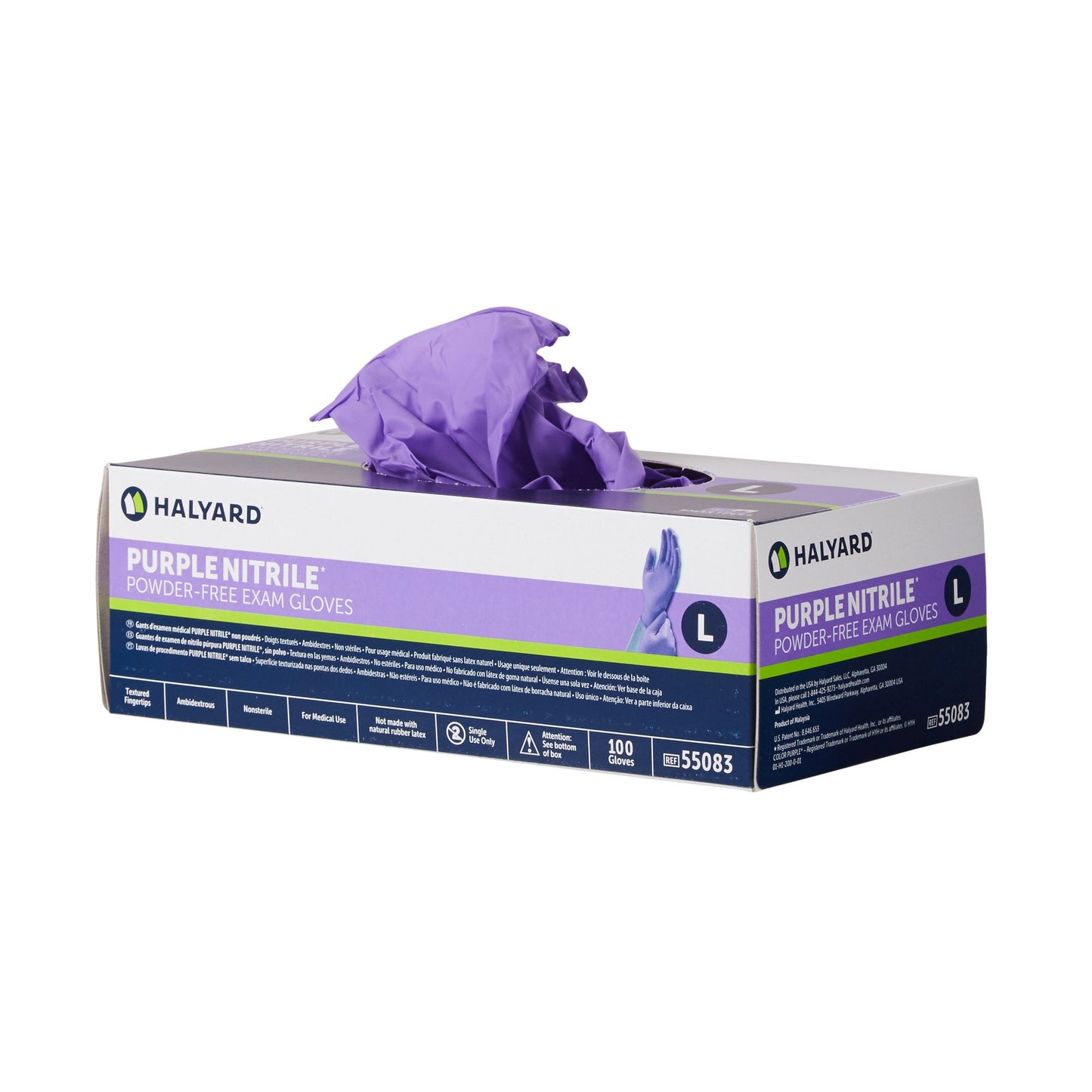 GLOVE, EXAM NTRL LG N/S CHEMO (100/BX 10BX/CS)