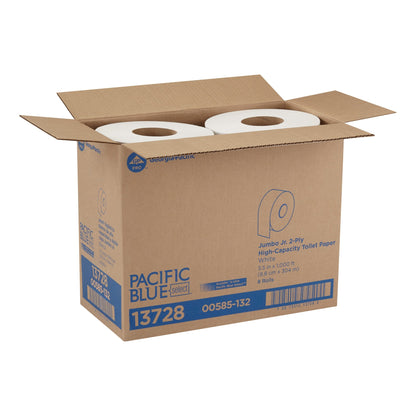 TISSUE, TOILET ACCLAIM 2PLY 1000FT WHT (8RL/CS)