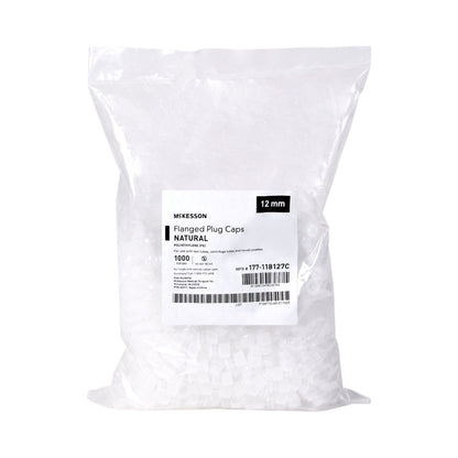 CAP, FLANGE PLUG NAT 12MM (1000/BG)