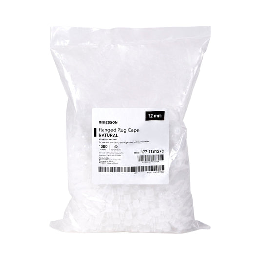 CAP, FLANGE PLUG NAT 12MM (1000/BG)