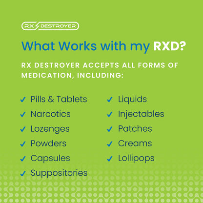 RX DESTROYER, SOL F/DISP OF UNUSED MEDS 64OZ (4/CS)