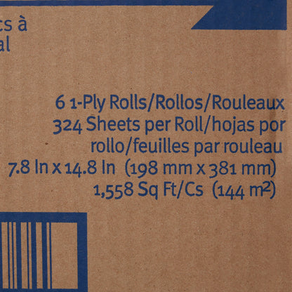 TOWEL, PAPER SOFTPULL 2PLY 320' (6/CS)