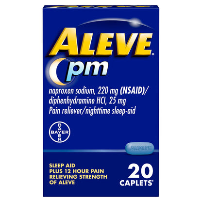 ALEVE PM, CAP 220MG (20/BT)