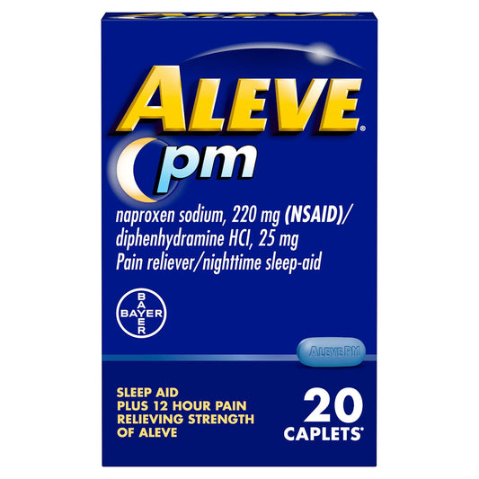 ALEVE PM, CAP 220MG (20/BT)