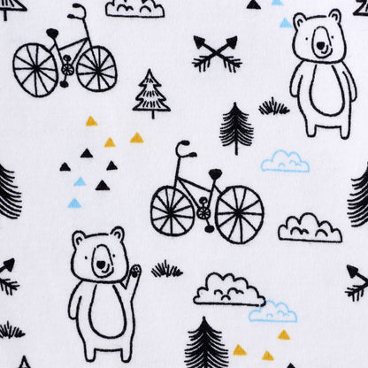 BLANKET, WEARABLE SLEEPSACK MULTI BEARS LG (4/CS)