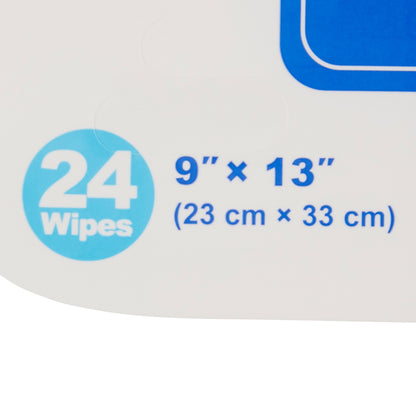 WIPE, WET FLUSHABLE ADULT 9X13" (24/PK 24PK/CS)