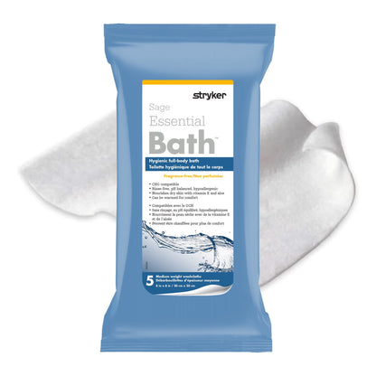 BATHING SYSTEM, FRAGRANCE FREE(5/PK 84PK/CS)