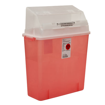 CONTAINER, SHARPS TRANS RED 3GL 4836-TR (12/CS)