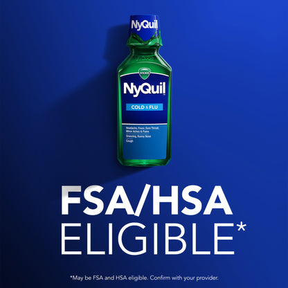 NYQUIL, LIQ VICKS COLD & FLU 12OZ