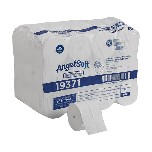 TISSUE, TOILET COMPACT 2 PLY (750/RL 36RL/CS)