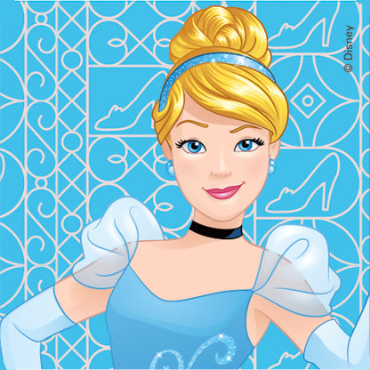 STICKER, DISNEY PRINCESSES (100/RL)