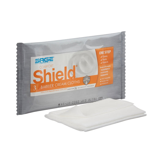 WASHCLOTH, PERI WIPES 6"X9" (3/PK 50PK/BX 2BX/CS)