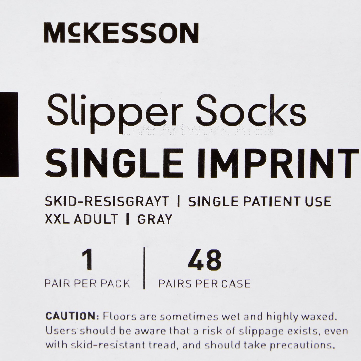 SLIPPER, TERRY ECONOMY SNGL THREAD LF ADLT 2XLG (48PR/CS)