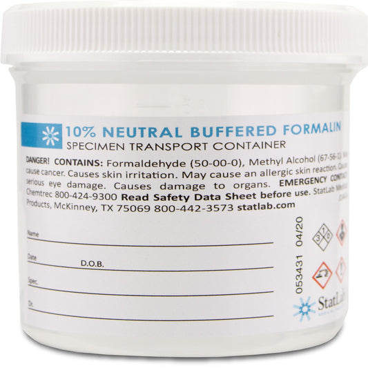 FORMALIN, PREFILLED BUFFERED PH7.0 180ML (50/CS)
