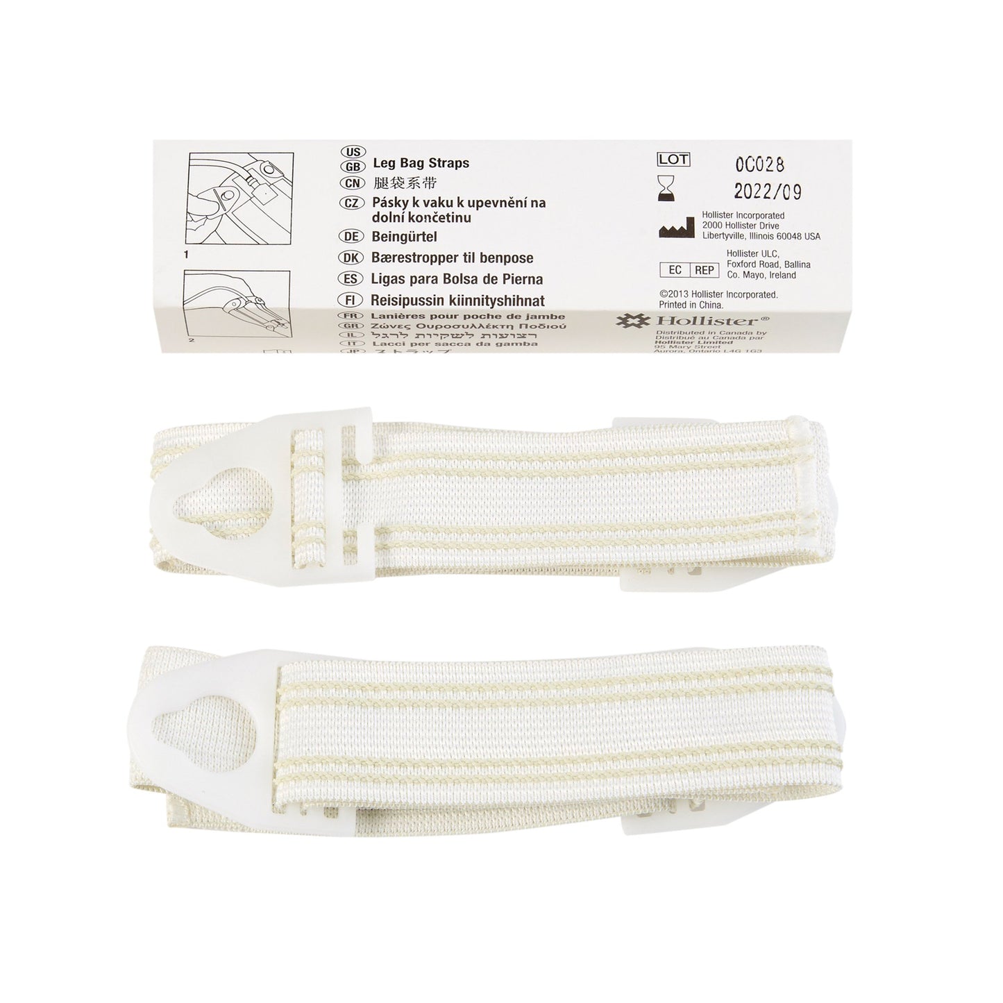 LEG STRAP, LTX FREE MED (10EA//BX)