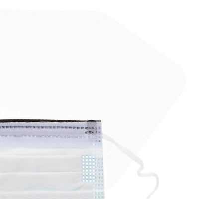 MASK, PROC W/EYESHLD LOOPS ASTM3 ANTIFOG (25/BX 4BX/CS)