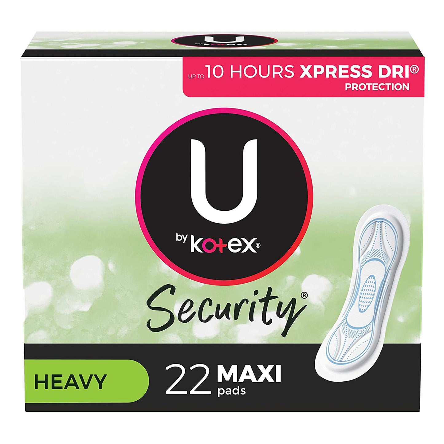 PAD, MAXI KOTEX U SUPR LNG 22 (22/PK 8PK/CS)