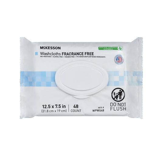 WIPE, PRE-MOIST W/DSPN LID UNSCENTED (48/PK 12PK/CS)