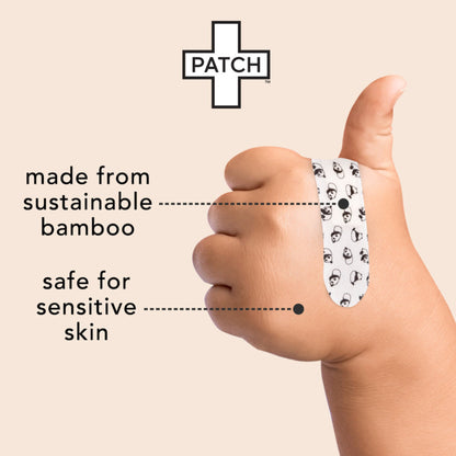 BANDAGE, ADH PATCH KIDS COCONUT OIL (25/TU 3TU/BX 8BX/CS)