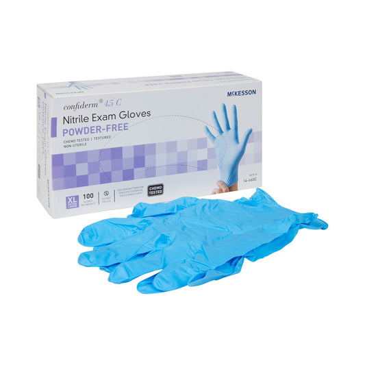 GLOVE, EXAM NTRL XL N/S CHEMO 4.5C (100/BX 10BX/CS)