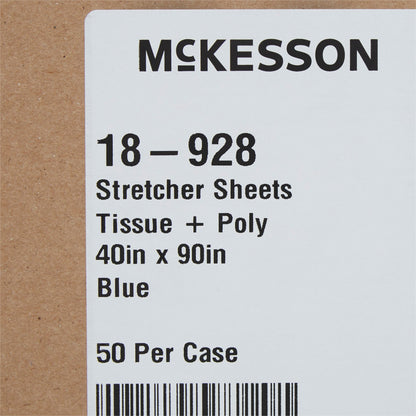 SHEET, STRETCHER T/P BLU 40X90(50/CS)