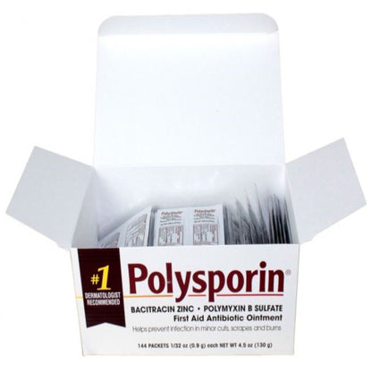 POLYSPORIN, OINT 0.9GRAM (12BX/CS 144/BX)