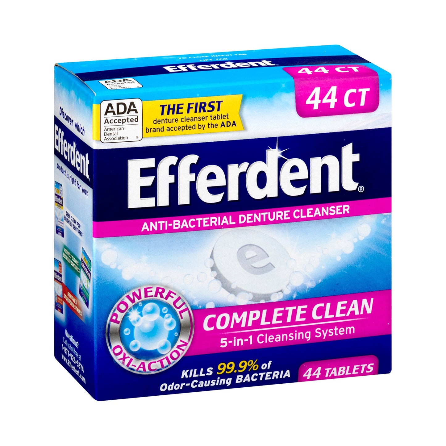 EFFERDENT, TAB CLEANER (44/BX)