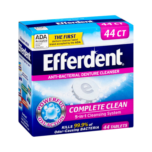 EFFERDENT, TAB CLEANER (44/BX)