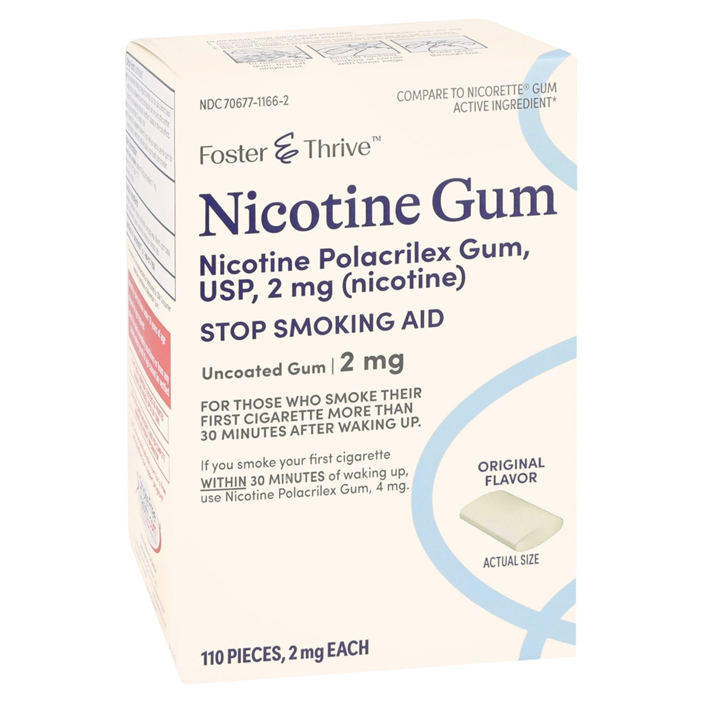 NICOTINE, GUM FT 2MG (110/PK)