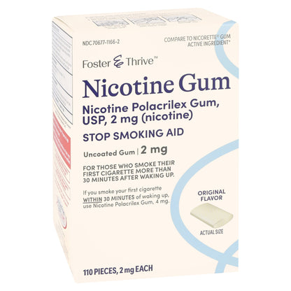NICOTINE, GUM FT 2MG (110/PK)
