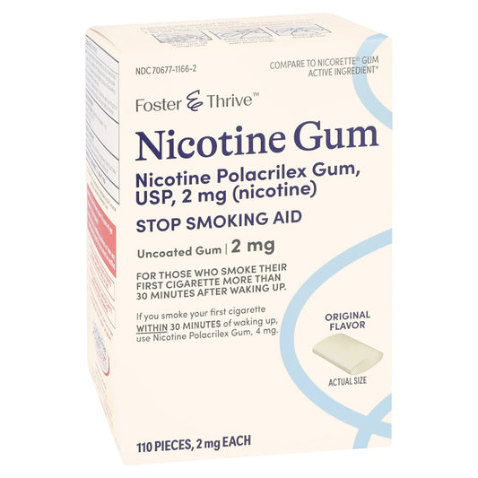 NICOTINE, GUM FT 2MG (110/PK)