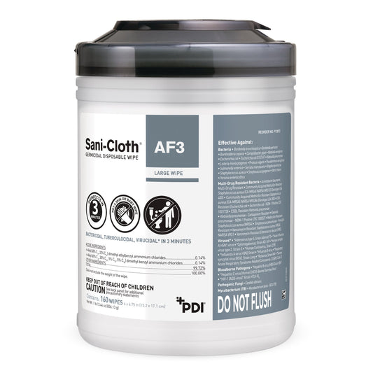 WIPE, SANI-CLOTH AF3 LARGE (160/CN12CN/CS)