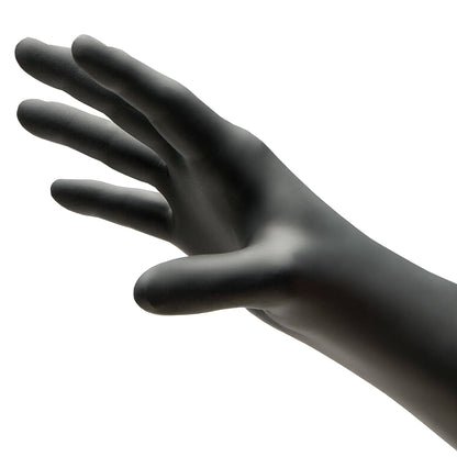 GLOVE, EXAM NTRL LG N/S CHEMO BLK (100/BX 10BX/CS)