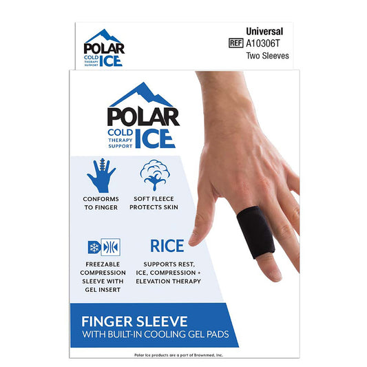 SLEEVE, FINGER POLAR ICE COMPRSN UNIV (2/BX 36BX/CS)