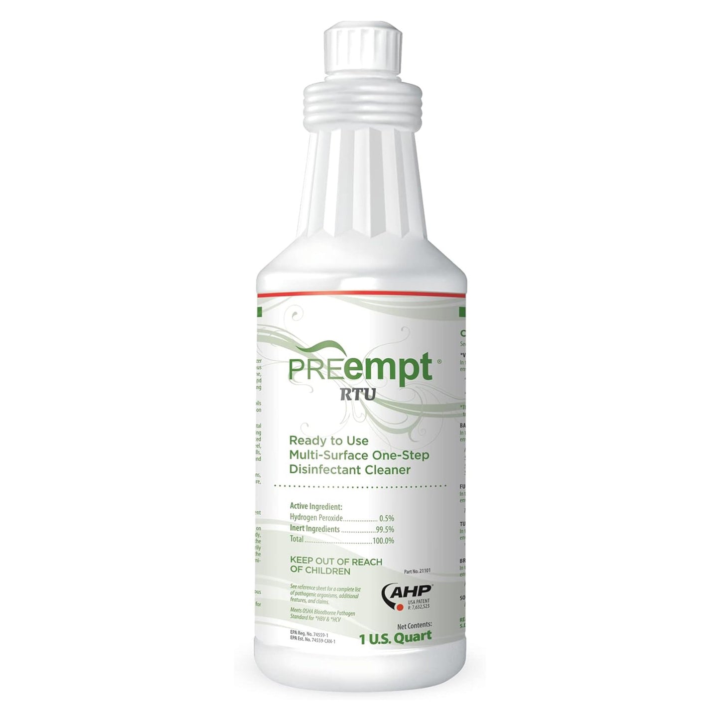 SOLUTION, RTU DISINFECTANT PREEMPT 32OZ (12/CS)