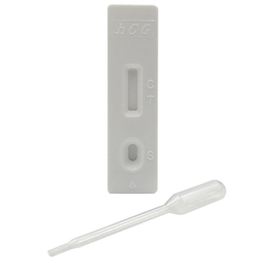 TEST KIT, PREGNANCY CASSETTE HCG 25MIU/ML (25/BX)