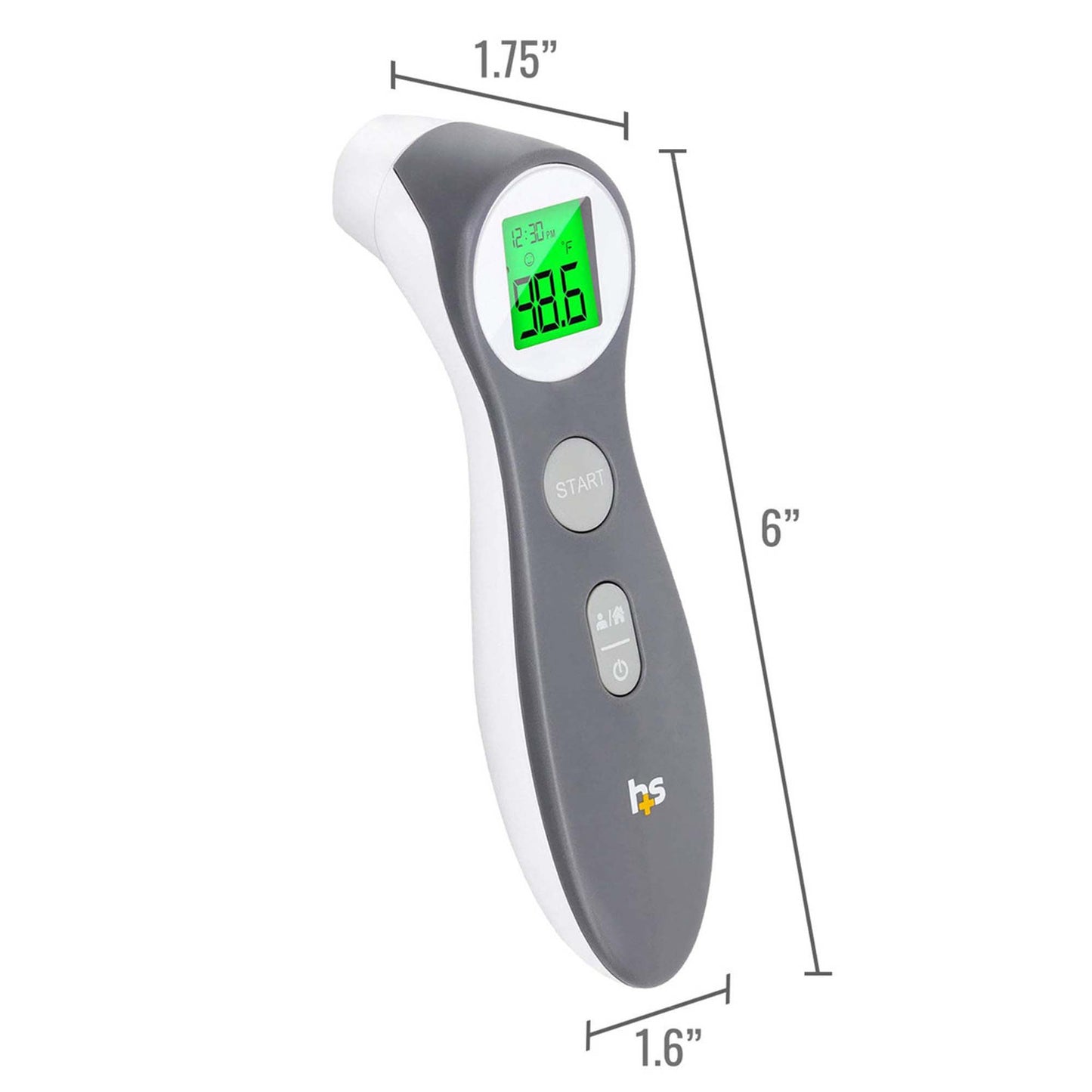 THERMOMETER, FOREHEAD HEART SMART TOUCHLESS INFRARED H+S